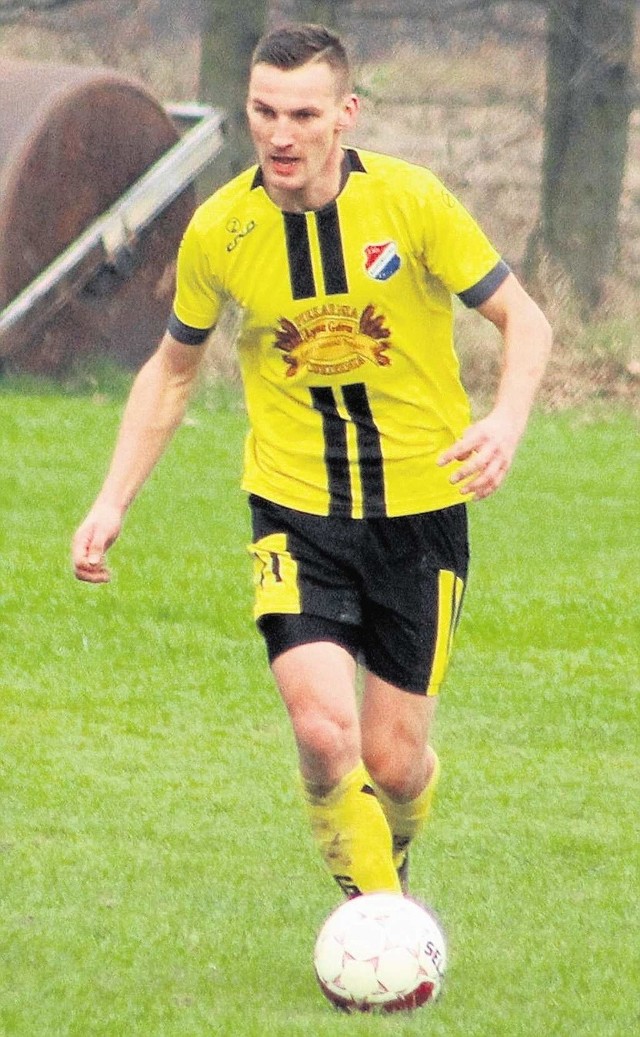Tomasz Grzesiak wczoraj strzelił gola dla Kaszowianki
