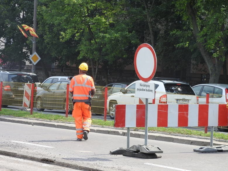 Fragment ul. Legionowej został zamknięty tydzień temu....