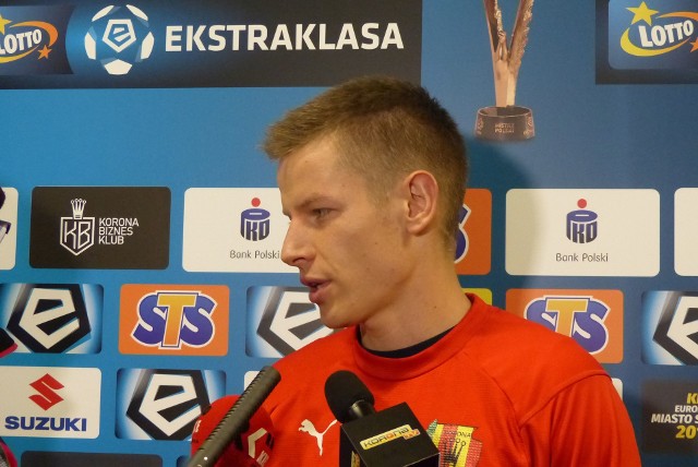 Jakub Żubrowski przyznał, że w pierwszej połowie meczu z Górnikiem Koronie wychodziło praktycznie wszystko. To było bardzo dobre 45 minut.