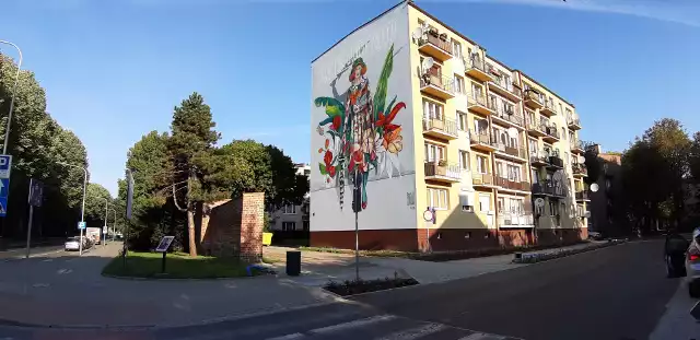 Powstał nowy mural, tym razem upamiętniający nadanie kobietom praw wyborczych. Możemy go obejrzeć na budynku bloku na ul. Mikołajskiej 4 w Słupsku.