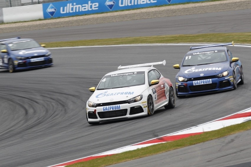 Volkswagen Scirocco R-Cup Showrace Moskwa 2014 / Fot....