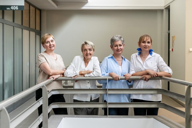 Od lewej: Agnieszka Sakowicz, Kira Mroczkowska, Małgorzata Krętowska i Barbara Idźkowska