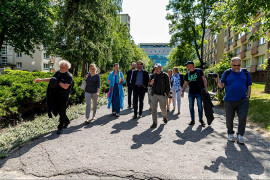 Spacer historyczny w ramach konferencji