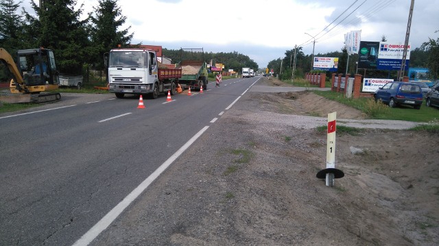 Trwa przebudowa ważnego odcinka drogi wojewódzkiej numer 740 w gminie Przytyk.