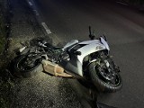 Śmiertelny wypadek na trasie Rzeczenica-Czarne .Motocyklista nie przeżył zderzenia ze zwierzyną [ZDJĘCIA]