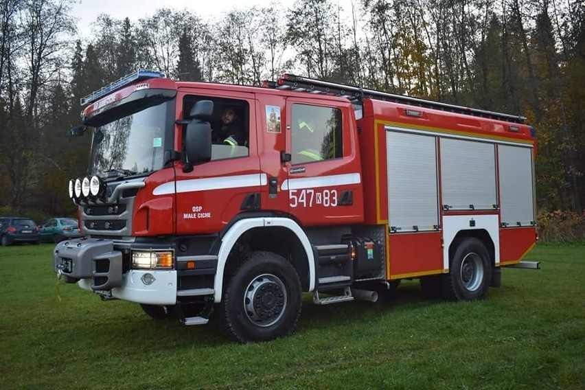 Strażacy ochotnicy z Małego Cichego w gm. Poronin od...