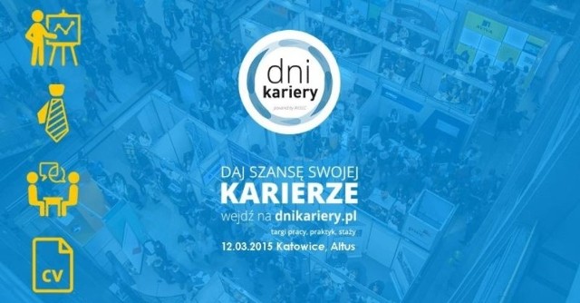 Katowice: 12 marca odbędzie się katowicka edycja Dni Kariery, czyli  jednych z największych w Polsce targów pracy, praktyk i staży.