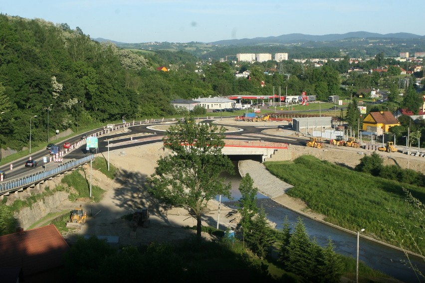 Nowy Sącz. W poniedziałek otwarcie nowego ronda [ZDJĘCIA]