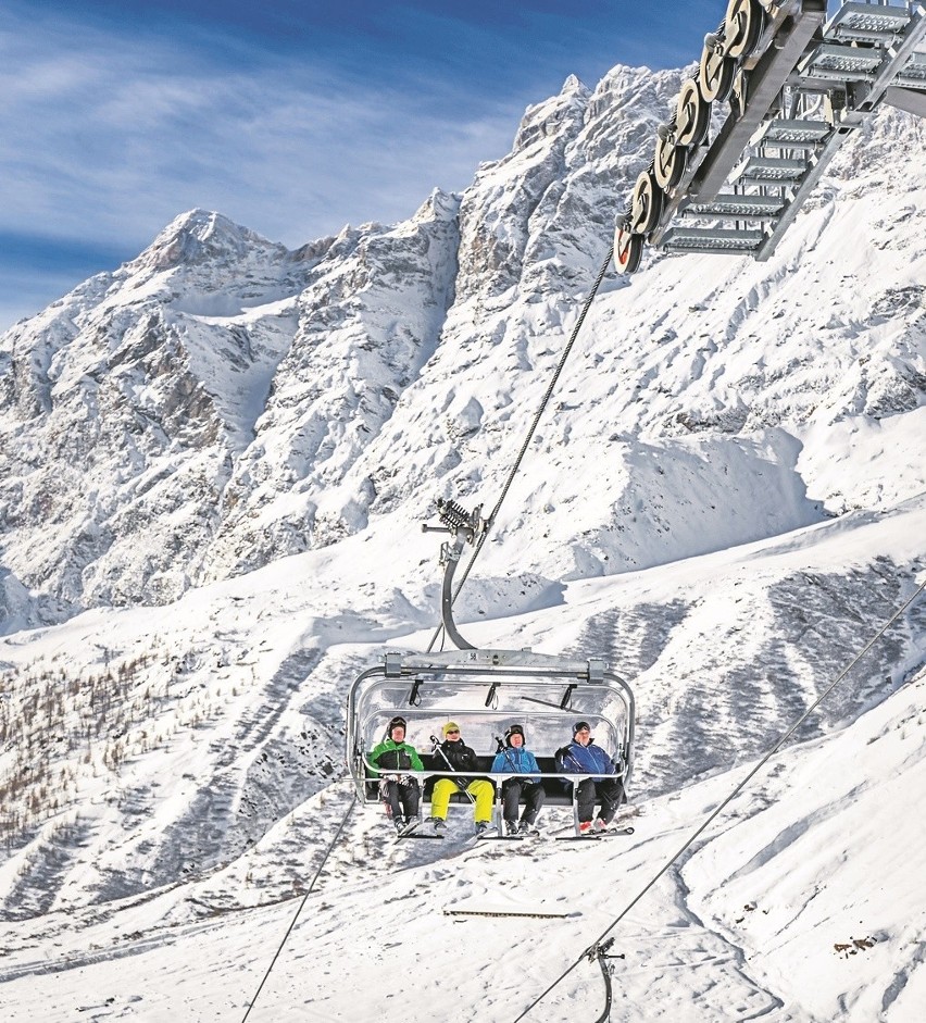 Północna Italia - narciarska arkadia dla małych i dużych