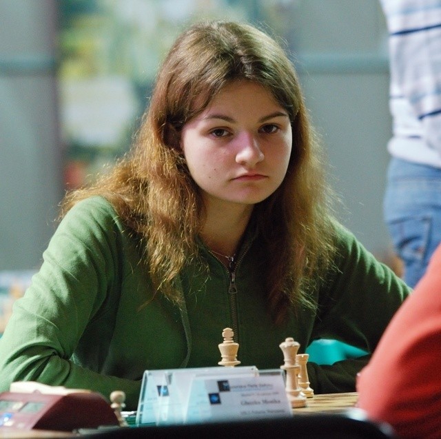 Jedyne zwyciestwo w meczu z Polonią zanotowala Katarzyna Adamowicz.