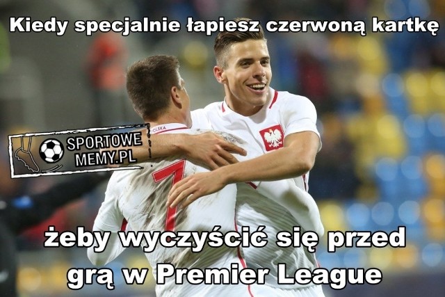 Nie tak polscy piłkarze wyobrażali sobie ostatni mecz na Euro U21 2017. Biało-czerwoni w Kielcach dostali lekcję futbolu od młodzieżowej reprezentacji Anglii. Drużyna Marcina Dorny przegrała trzema bramkami, a mogła ich stracić więcej, gdyby nie dobrze dysponowany Jakub Wrąbel. Zobacz najlepsze memy po meczu Polska - Anglia.