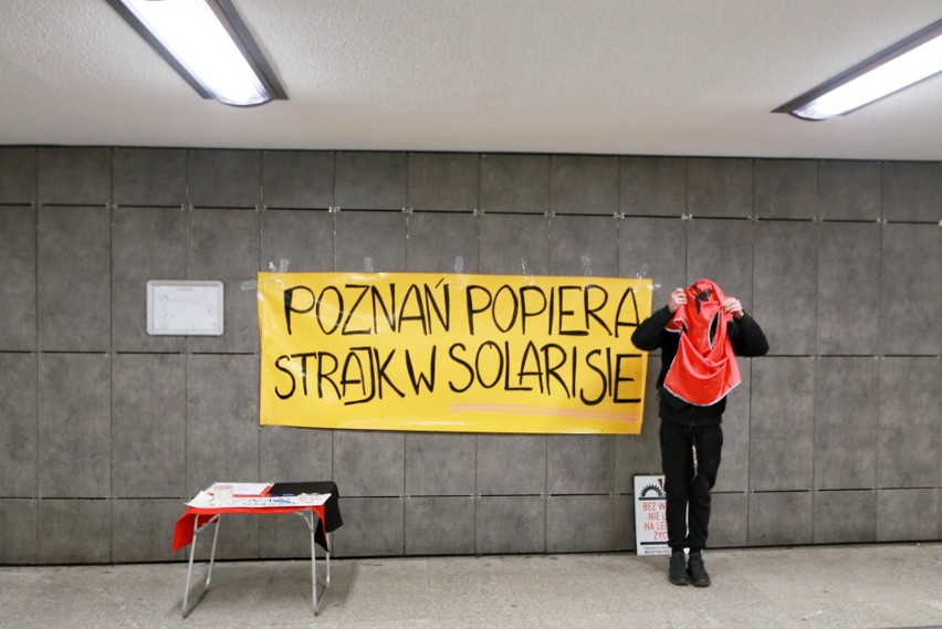 Trwa strajk w Solarisie: Poznań popiera protestujących.