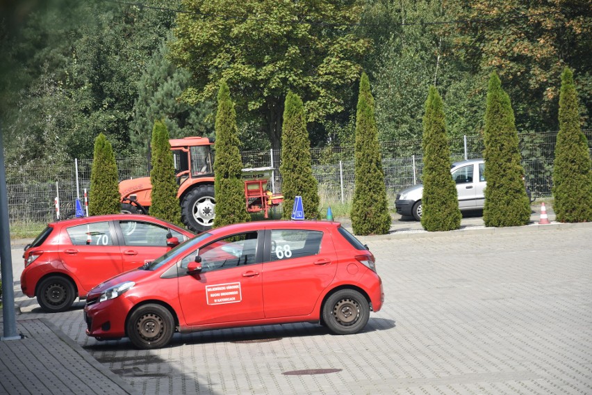 Egzaminatorzy protestują m.in. w Rybniku.