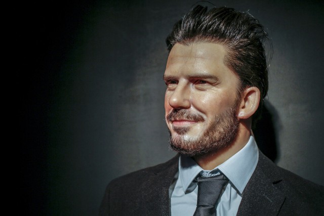 David Beckham - muzeum figur woskowych w Sopocie