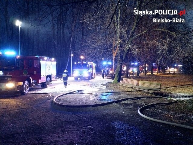 Pożar w Buczkowicach