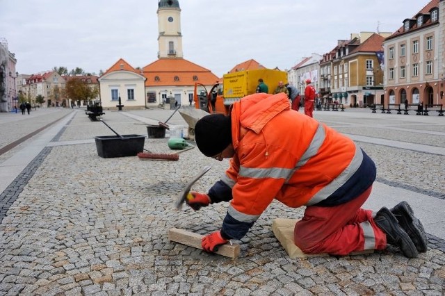 Rynek Kościuszki w remoncie