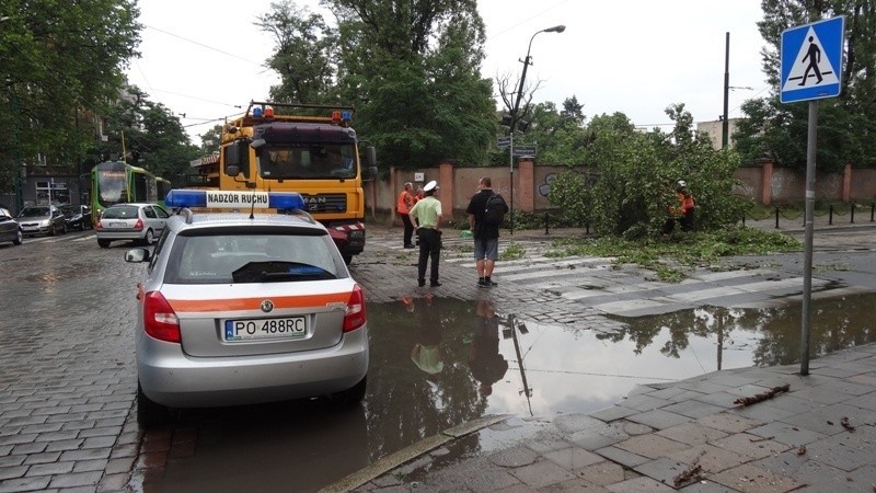 Burza przeszła przez Poznań