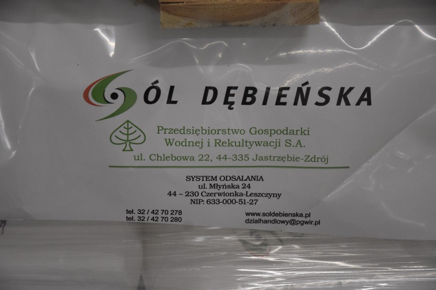 Jest ona sprzedawana pod nazwą Sól Dębieńska.