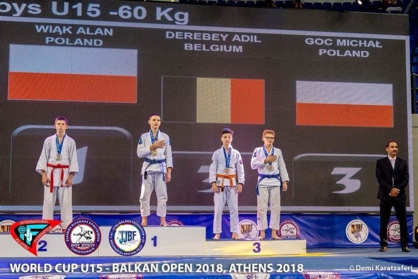 Radomianin mistrzem świata w ju-jitsu.  14-latek Alan Wiąk wygrał mistrzostwa w Atenach 