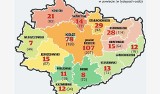 Mapa seksualnych przestępstw w Kielcach i powiecie. Gwałty i prezentowanie dzieciom pornografii