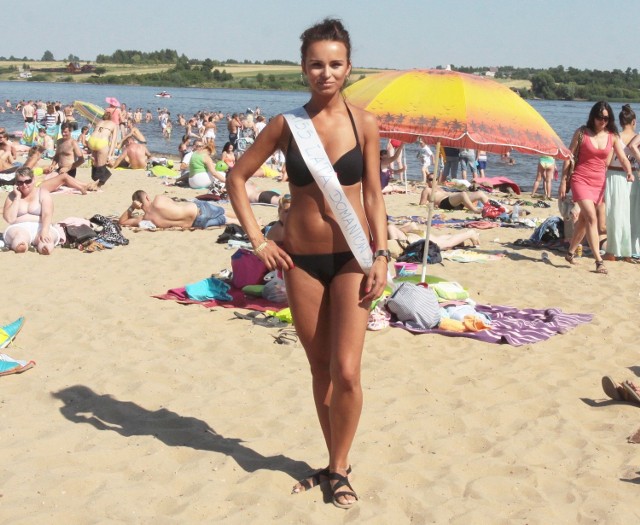 W ubiegłym roku Miss Lata w wyborach nad zalewem w Domaniowie została piękna radomianka Magdalena Chłopecka.