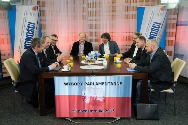 Debata przedwyborcza „Nowości” i TV Toruń odbyła się w poniedziałek, 19 października w gościnnym studiu Telewizji Toruń 