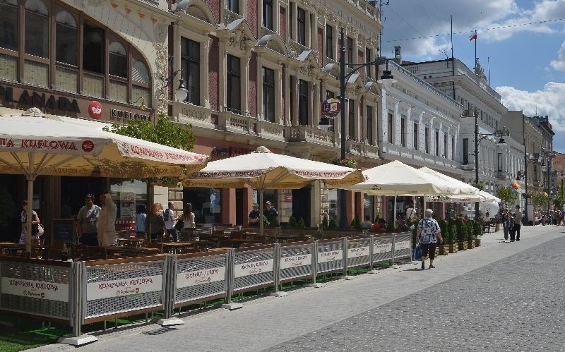 Piotrkowska otwarta! Zabawa na deptaku potrwa do niedzieli [zdjęcia]