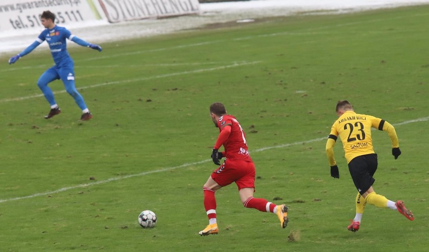 30.01.2021. Sparing: Zagłębie Sosnowiec - Widzew Łódź 1:0....