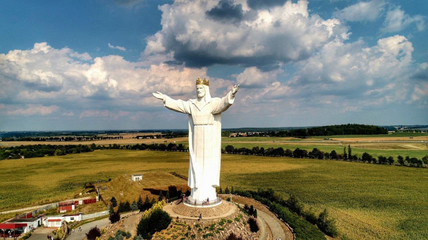 Pomnik Chrystusa Króla w Świebodzinie, sobota (15.08.2020) -...