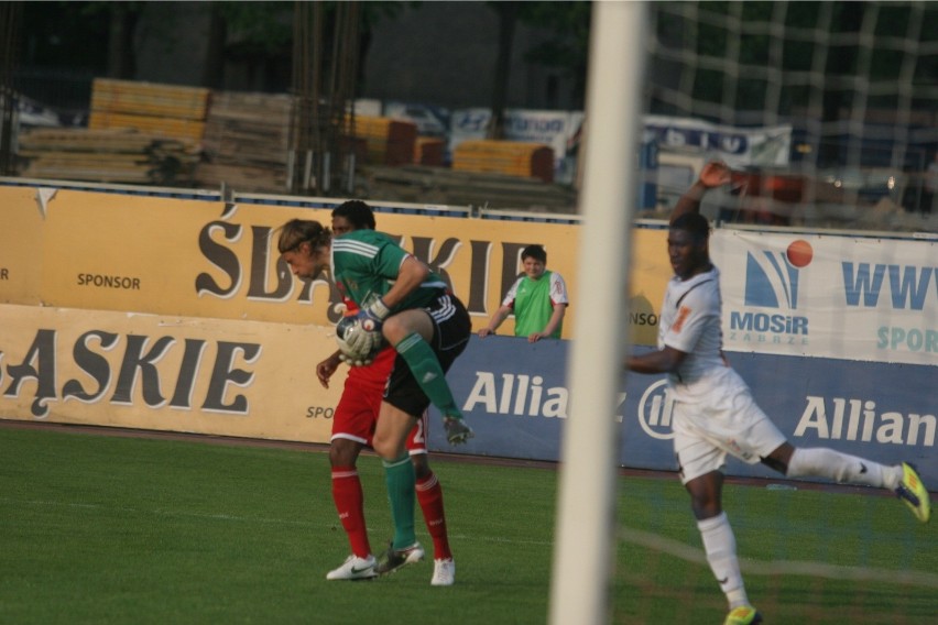 03.05.12 gornik zabrze (biale) - wisla krakow fot. mikolaj...