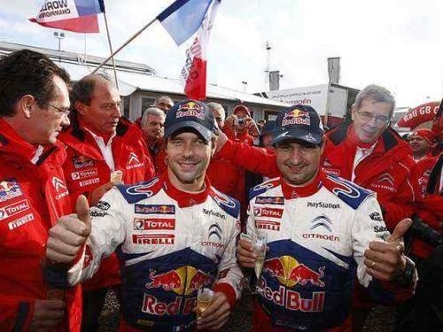 Fot. walesrallygb. Sebastian Loeb i Daniel Elena