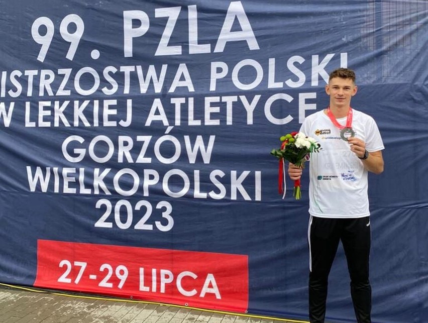 Dawid Krzemiński z Optimy Radom medalistą mistrzostw Polski...