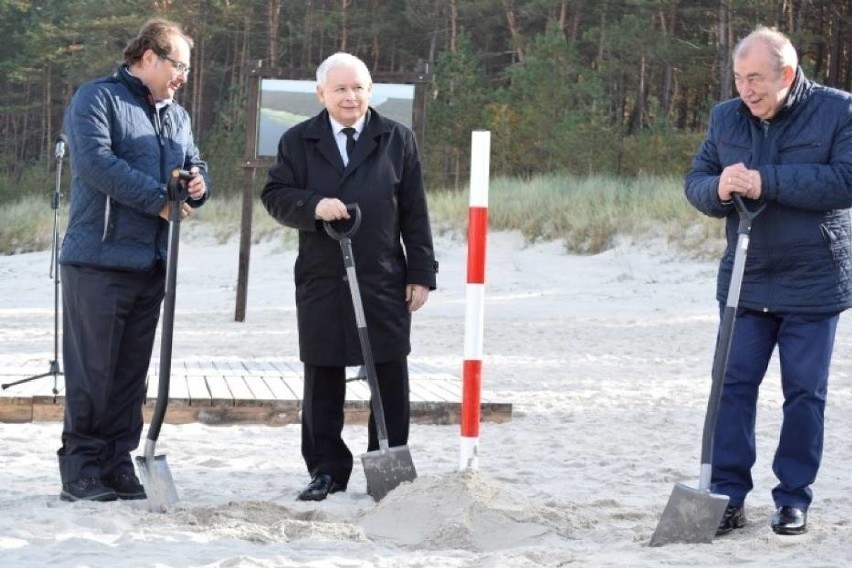 Październik 2018 r. - Jarosław Kaczyński, Marek Gróbarczyk i...