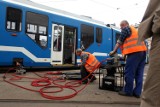 Kraków: wykoleił się tramwaj na Starowiślnej [ZDJĘCIA]