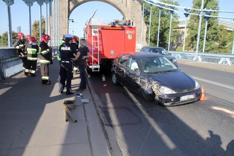 Wypadek na moście Grunwaldzkim