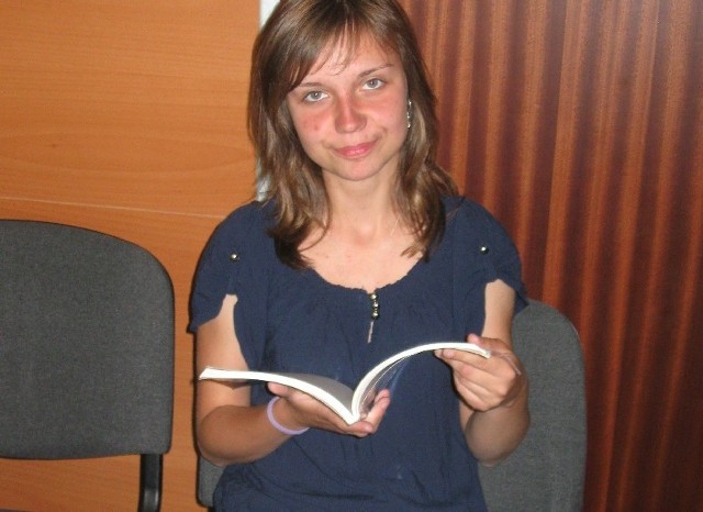 Magda Popławska pierwszy raz sprzedawała książki na kiermaszu w MOK-u. Wcześniej w ten sam sposób sprzedawała książki na kiermaszach organizowanych w szkole.