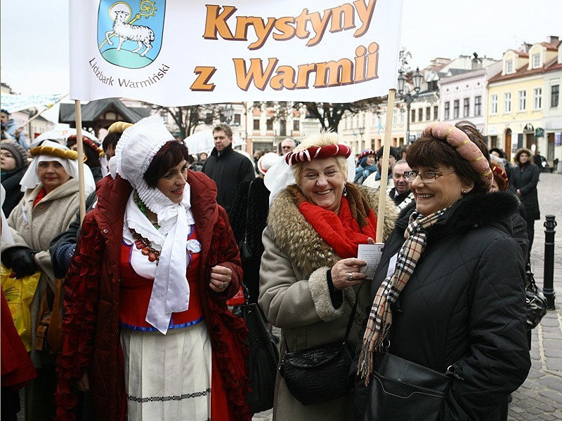 Najmłodszą uczestniczką zjazdu była 10 - miesięczna Krysia...