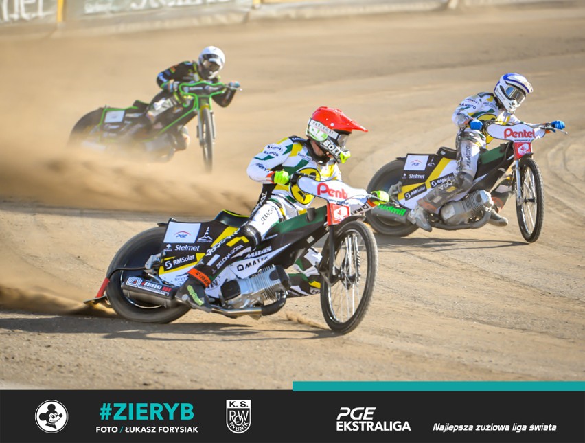 Żużlowcy Falubazu Zielona Góra rozgromili ROW Rybnik 57:33.