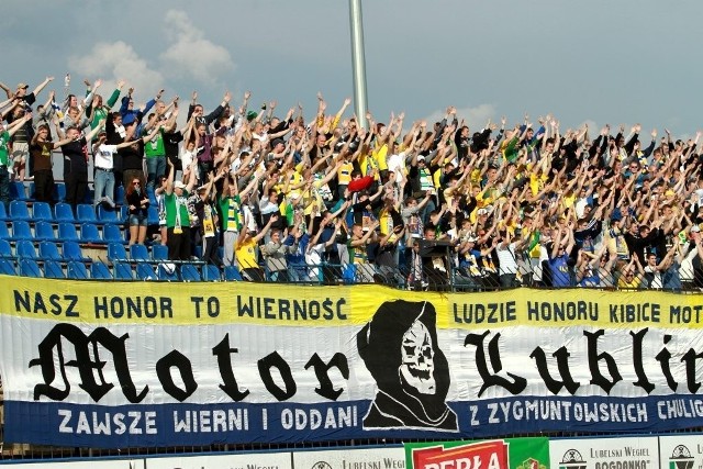"Groszek" dostał zakaz stadionowy na mecze Motoru Lublin