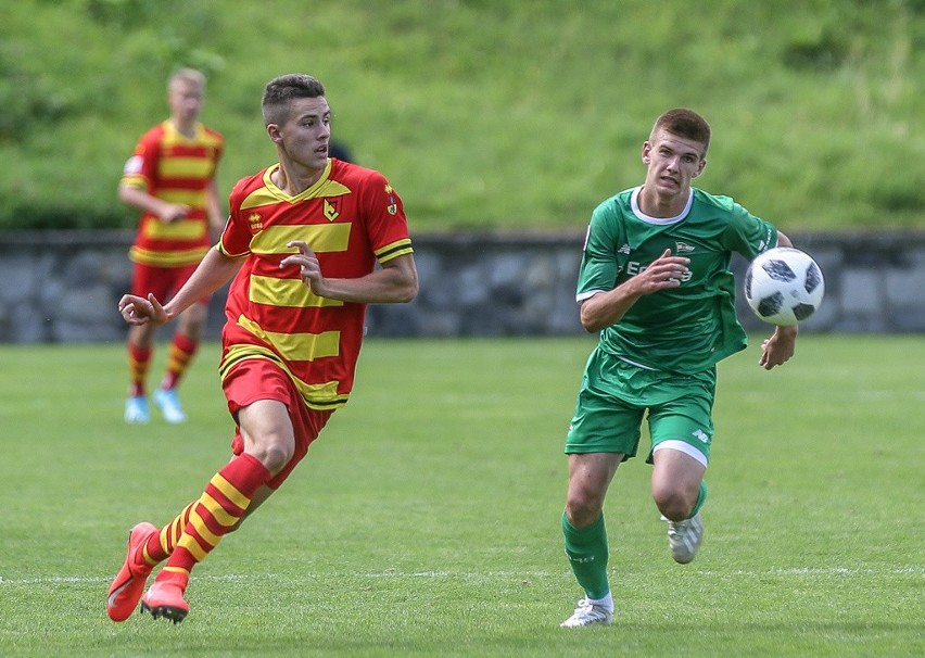 CLJ U-18. Twarde zderzenie juniorów Lechii. Na inaugurację wysoka porażka z Jagiellonią Białystok [zdjęcia]