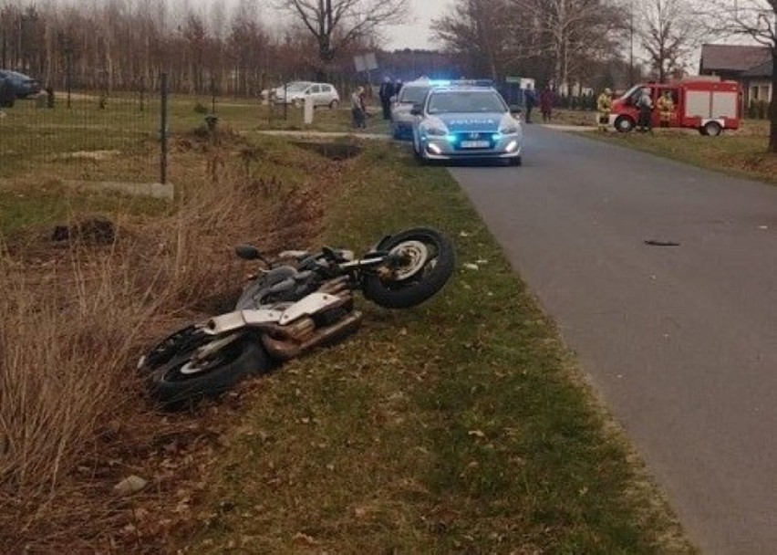 Wypadek w Szustku. W wyniku obrażeń ciała 45-letni kierowca...