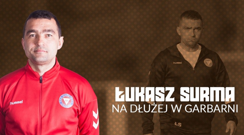 Garbarnia Kraków. Trener Łukasz Surma z przedłużonym kontraktem z "Brązowymi" [ZDJĘCIA]