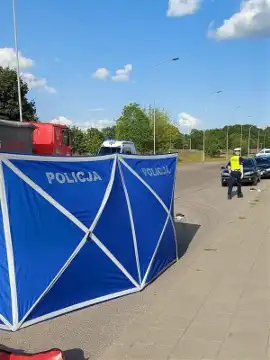 Śmiertelny wypadek na ul. Przytorowej w Suwałkach