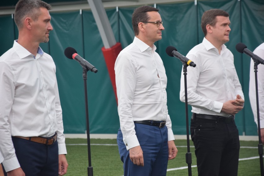 Premier Mateusz Morawiecki w Szkole Mistrzostwa Sportowego w...