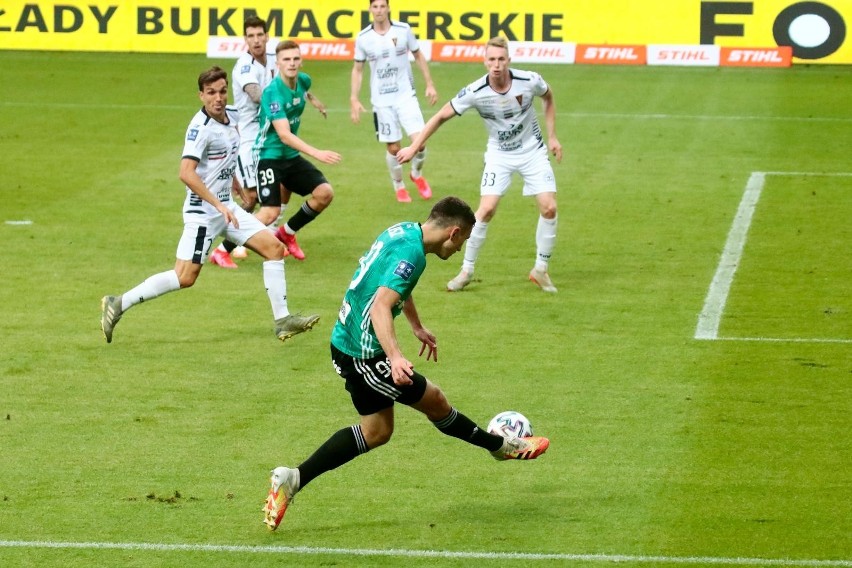 Legia - Pogoń z meczu kończącego sezon 2019/20.