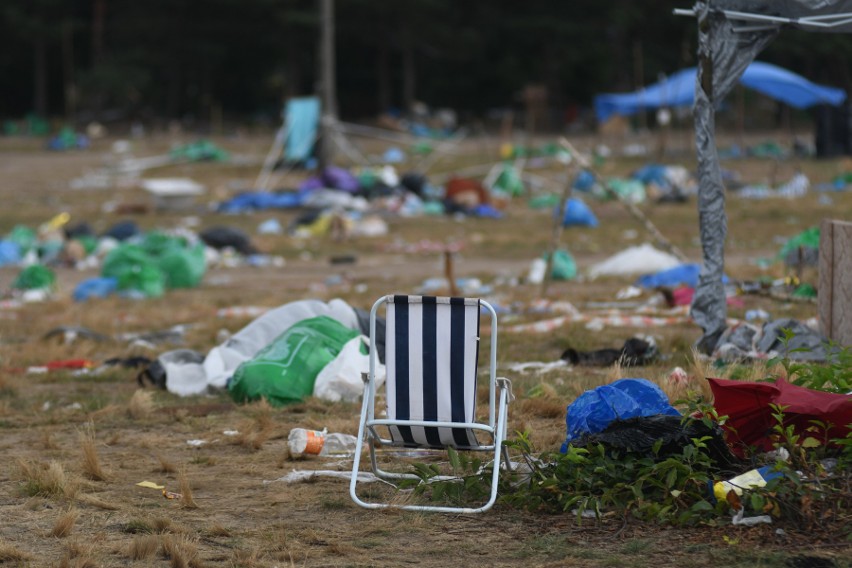 400 ton śmieci zbierano w poprzednich latach z terenu...