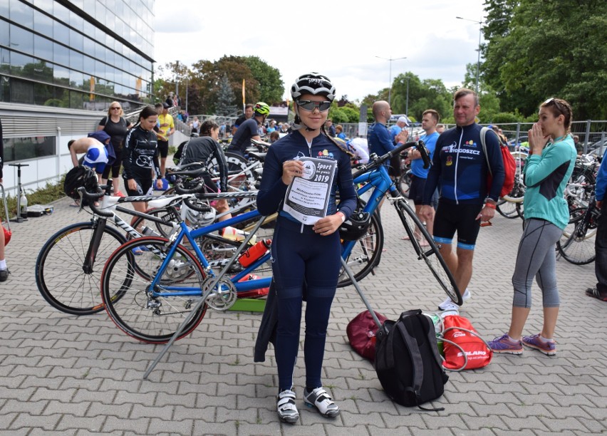 Triathloniści m.in. KSN Łuczniczka Bydgoszcz, którzy...