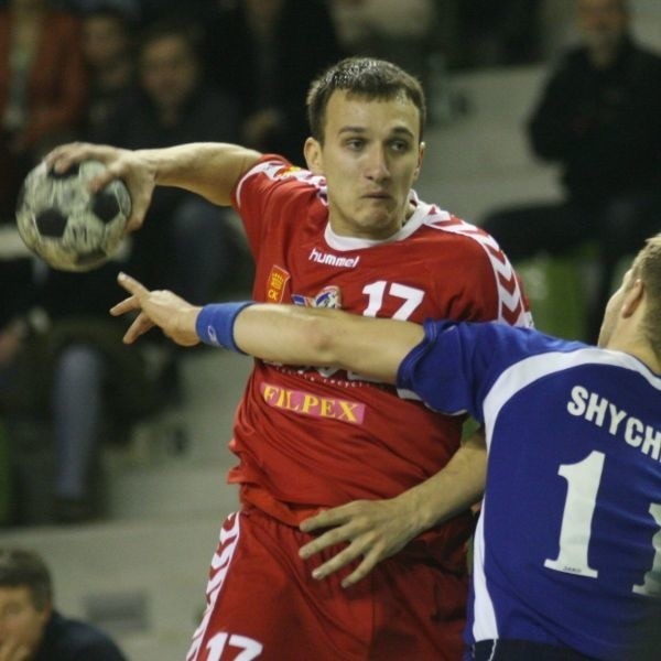 Dmitrij Nikulenkow, podobnie jak koledzy, rozegrał w sobotę świetny mecz przeciwko Wiśle.