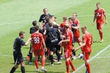 Jagiellonia Białystok - Dinamo Tbilisi 1:0. Piłkarze pobici
