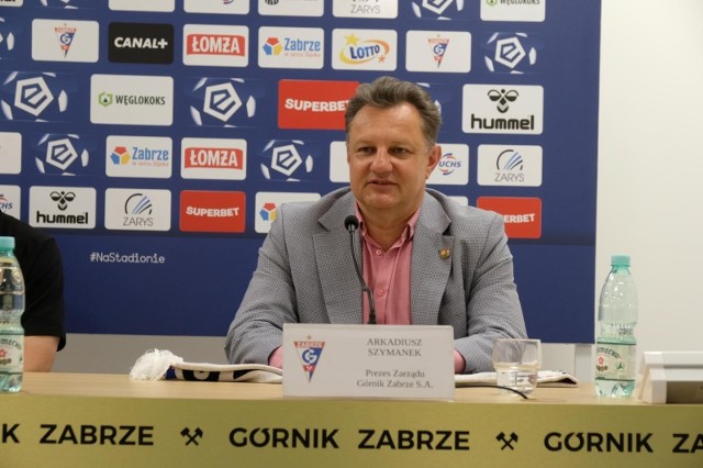 Arkadiusz Szymanek pozostaje prezesem Górnika Zabrze.